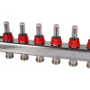Коллектор отопления STOUT 1"нержа., 13x3/4" с расxодомерами SMS 0917 000013